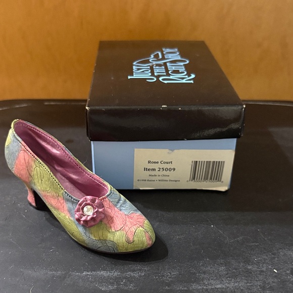 Just The Right Shoe Shoes - Just The Right Shoe Rose Court Multicolor Heels